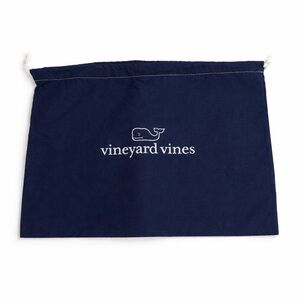 Vineyard Vines Blue Logo Drawstring Pouch